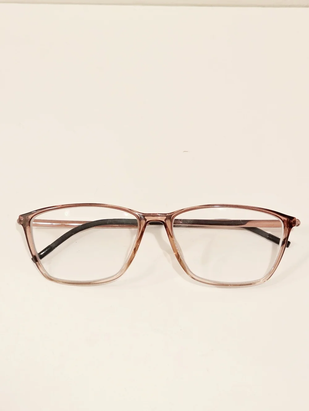 Auth Silhouette SPX 1560 6060 Translucent Rose Brown Gradient Eyeglasses Frames